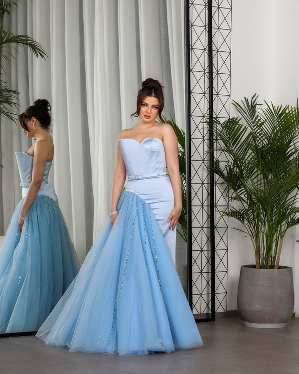 Sexy 2025 Strapless Off the Shoulder Evening Dresses