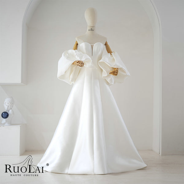 Off The Shoulder Sleeveless Gorgeous Beautiful Mermaid Wedding Dress